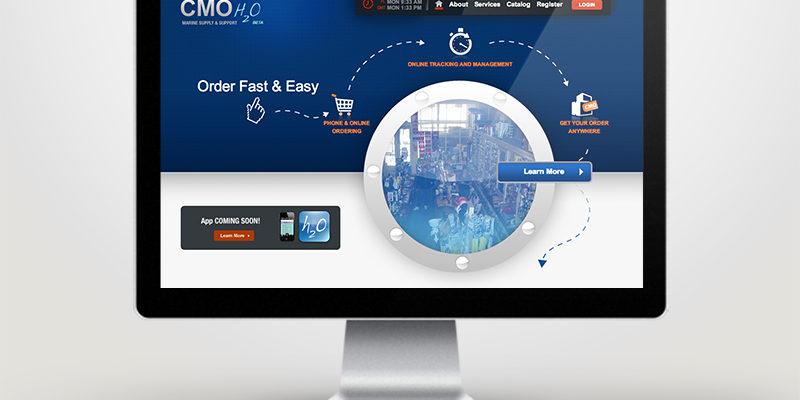 CMO Marine Supplies Best Mobile Responsive Website Design SEO By PYI