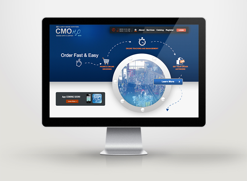 CMO Marine Supplies Best Mobile Responsive Website Design SEO By PYI
