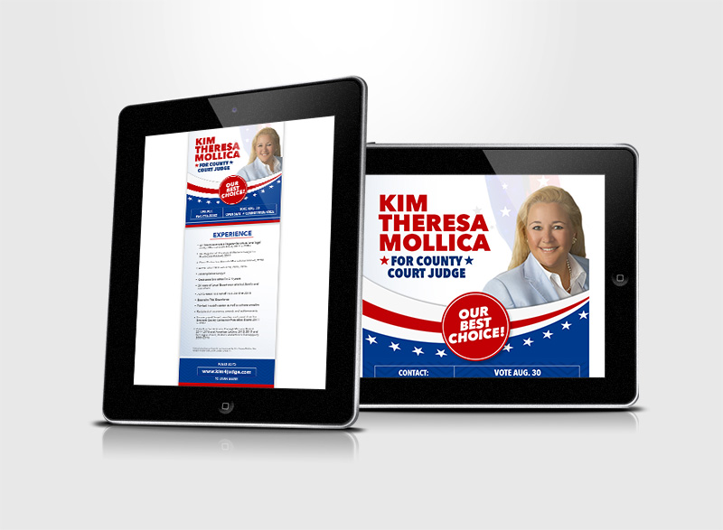 Kim Theresa Mollica County Court Judge Election Best Email Design By PYI