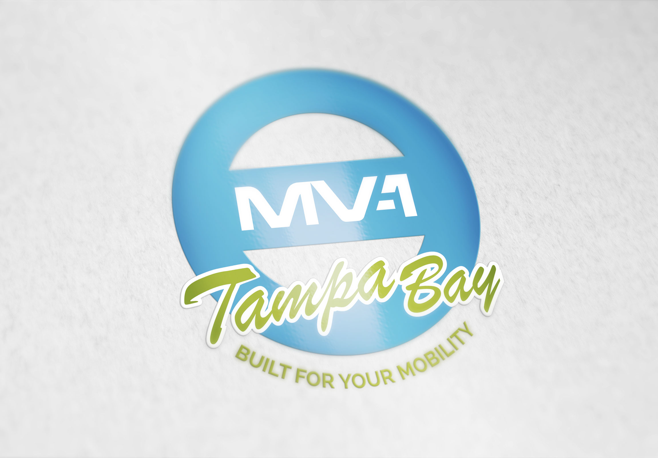 MV-1 Tampa Bay Wheelchair Van Best Logo Design By PYI